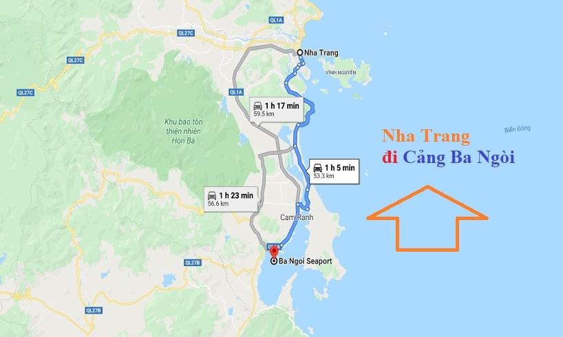 Nha Trang đi cảng ba ngòi